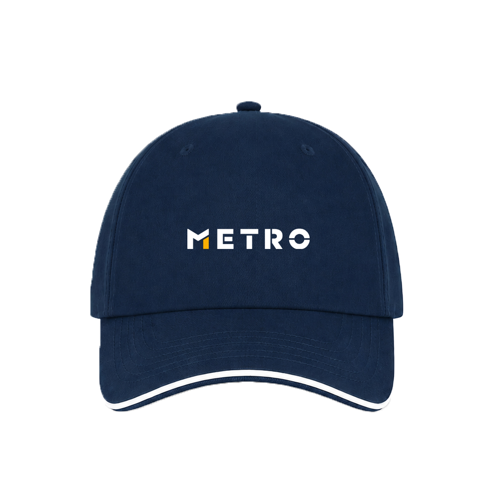 Baseball Cap navy AG Druck