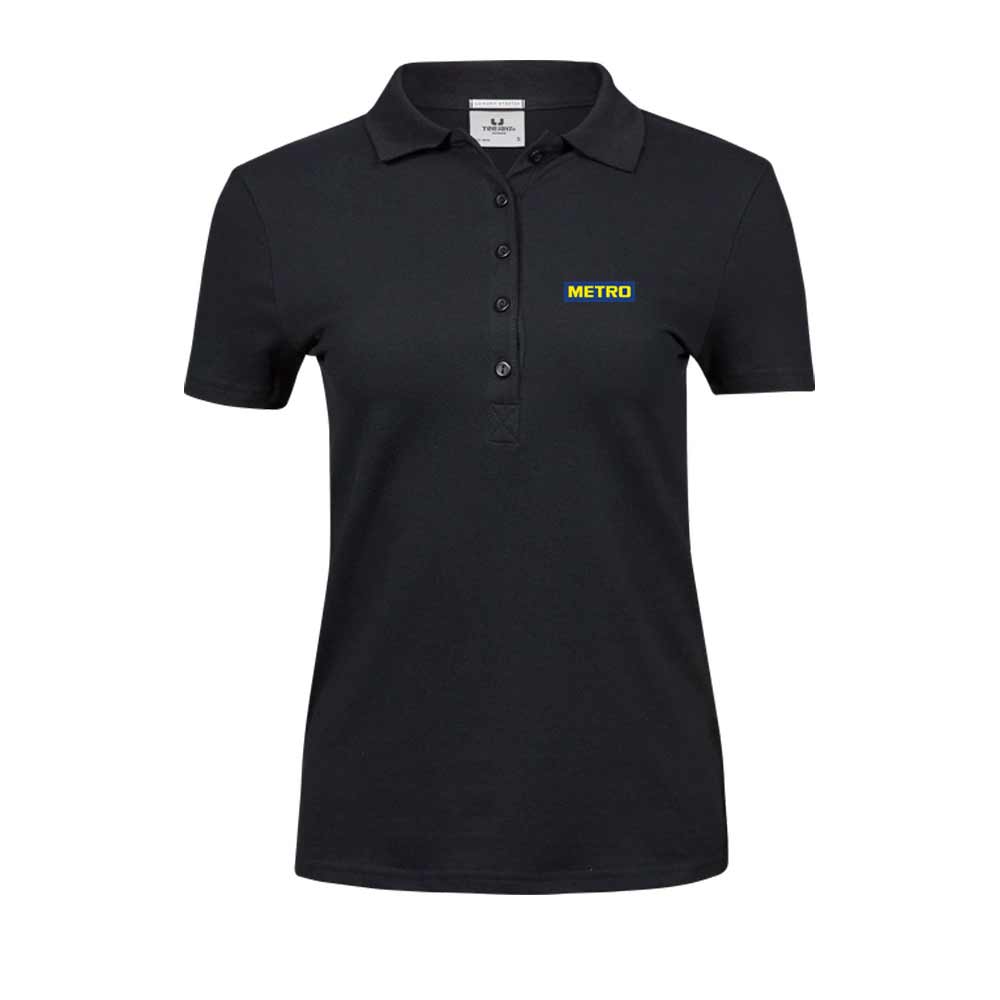 Polo-Shirt TeeJays women Kurzarm