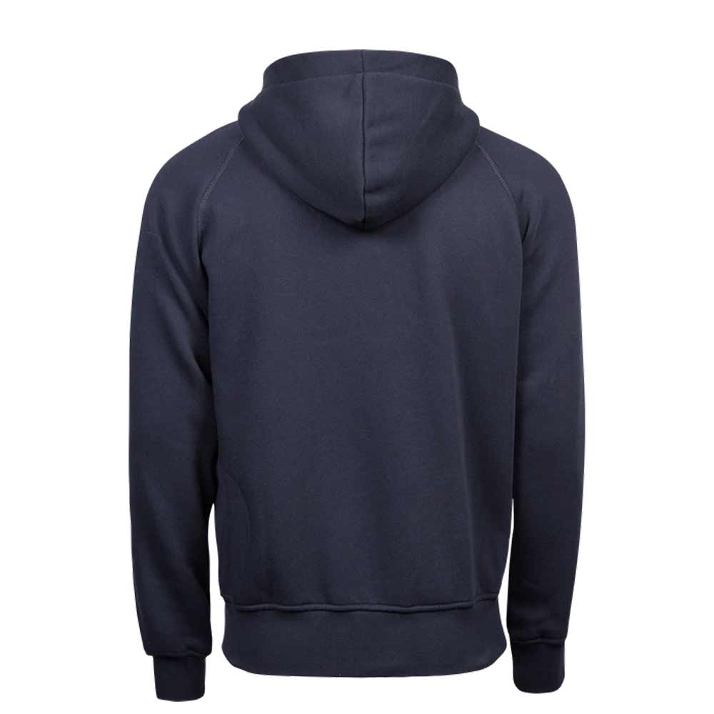 Zip-Hoodie TeeJays navy METRO Druck L